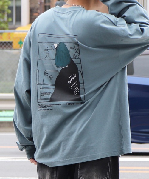 【タグ付き未使用品】スタンブリー　バックロングテイルTシャツ　変形　カットソー ドライアムンゼンレイヤードロングTシャツ（Tシャツ/カットソー