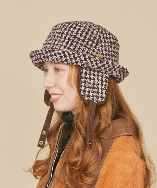 kaorinomori（カオリノモリ）の「kaorinomori ルルハット（ハット・レディース・ブラック/ブラウン・M/57.5cm）」の20枚目の写真