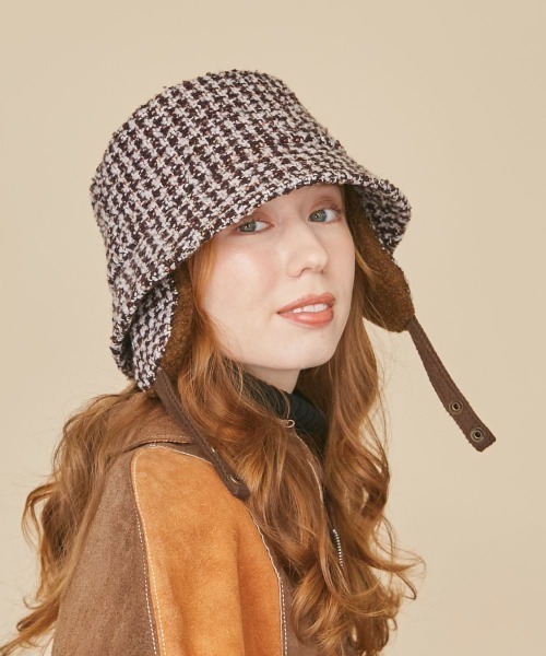 kaorinomori（カオリノモリ）の「kaorinomori ルルハット（ハット・レディース・ブラック/ブラウン・M/57.5cm）」の18枚目の写真