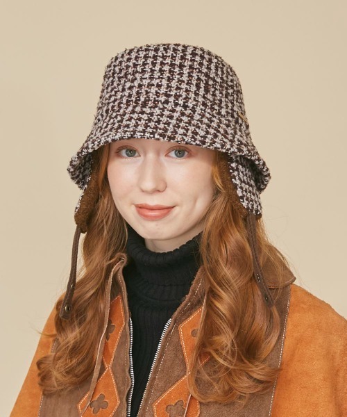 kaorinomori（カオリノモリ）の「kaorinomori ルルハット（ハット・レディース・ブラック/ブラウン・M/57.5cm）」の16枚目の写真