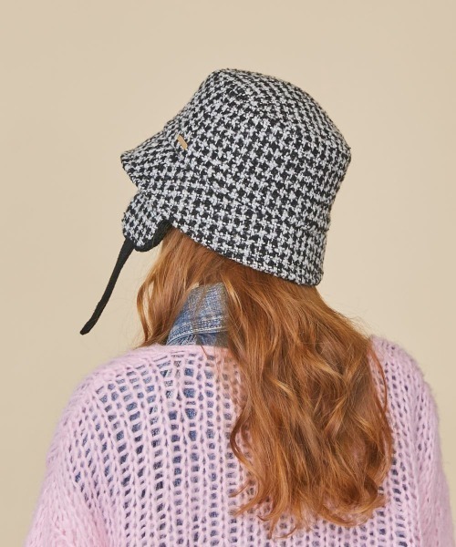 kaorinomori（カオリノモリ）の「kaorinomori ルルハット（ハット・レディース・ブラック/ブラウン・M/57.5cm）」の5枚目の写真