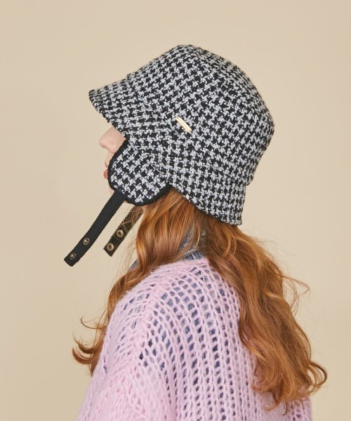 kaorinomori（カオリノモリ）の「kaorinomori ルルハット（ハット・レディース・ブラック/ブラウン・M/57.5cm）」の6枚目の写真