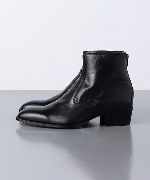 ANGELO RUFFO（アンジェロルッフォ）の「＜ANGELO RUFFO＞ レザー バックジップ ブーツ（ブーツ・メンズ・ブラック・43/40/41/42）」の6枚目の写真