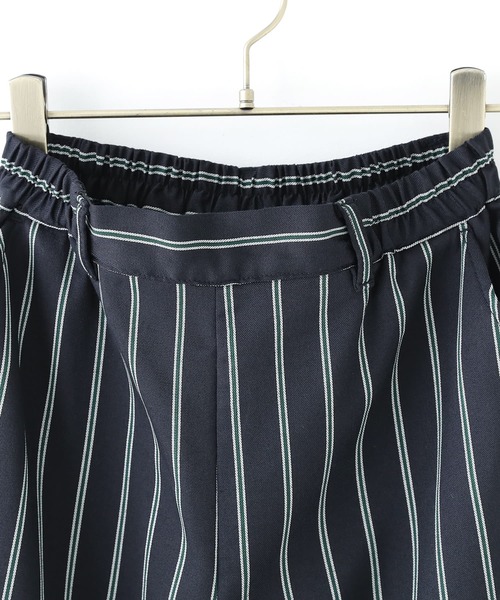 osharewalker（オシャレウォーカー）の「【廃盤】『裏フリースストライプ柄ワイドパンツ』（その他パンツ・レディース・杢グレー/ブラック/ネイビー・1/2）」の21枚目の写真