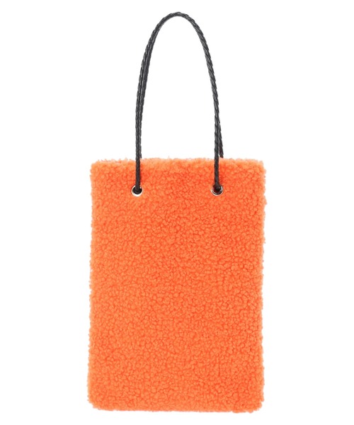 AMERICAN HOLIC（アメリカンホリック）の「ボアミニバック（ハンドバッグ・レディース・ベージュ/オレンジ/カーキ/ブルーグレー・FREE）」の12枚目の写真