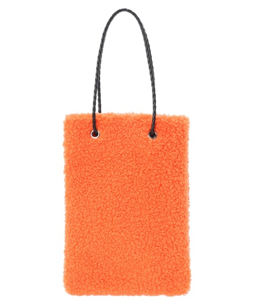 AMERICAN HOLIC（アメリカンホリック）の「ボアミニバック（ハンドバッグ・レディース・ベージュ/オレンジ/カーキ/ブルーグレー・FREE）」の20枚目の写真