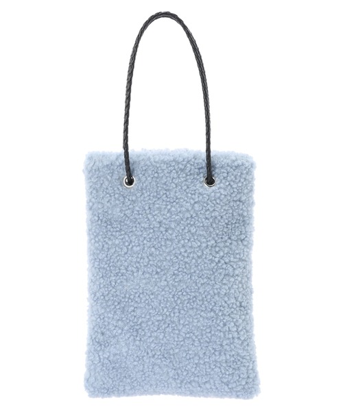 AMERICAN HOLIC（アメリカンホリック）の「ボアミニバック（ハンドバッグ・レディース・ベージュ/オレンジ/カーキ/ブルーグレー・FREE）」の22枚目の写真