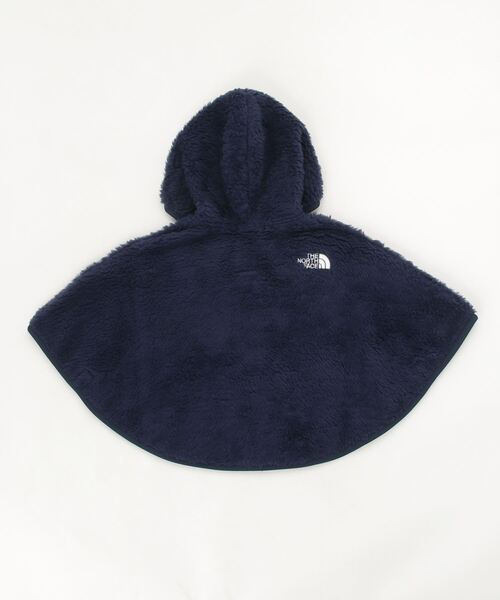 THE NORTH FACE（ザノースフェイス）の「ザ ノース フェイス THE NORTH FACE B Sherpa Fleece Poncho(ベビーシェルパフリースポンチョ)（ポンチョ・キッズ・ネイビー/ブラウン・J/M）」の3枚目の写真