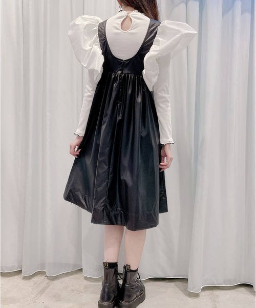 PAIN（ペイン）の「レザードッキングドレス（ドレス・レディース・ホワイト/ベージュ/ブラック・FREE）」の19枚目の写真