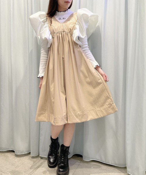 PAIN（ペイン）の「レザードッキングドレス（ドレス・レディース・ホワイト/ベージュ/ブラック・FREE）」の22枚目の写真