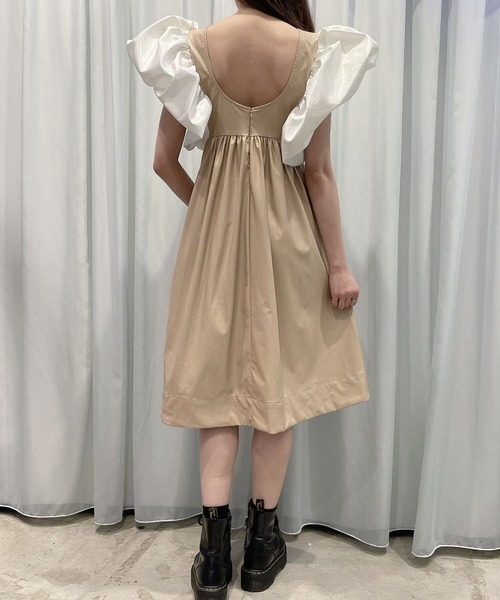 PAIN（ペイン）の「レザードッキングドレス（ドレス・レディース・ホワイト/ベージュ/ブラック・FREE）」の14枚目の写真