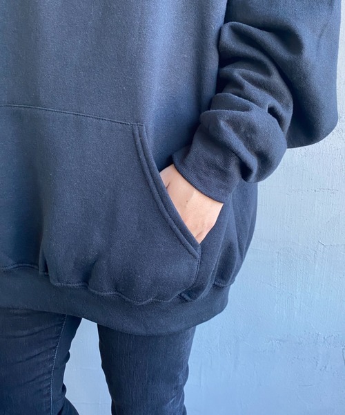 Russell Athletic（ラッセルアスレティック）の「[RUSSELL ATHLETIC/ラッセル アスレチック] BERKLEY×RUSSEL ATHLETIC 別注 オーバルロゴプリントスウェットパーカー（パーカー・レディース・グレー/ブラック・M/L）」の18枚目の写真