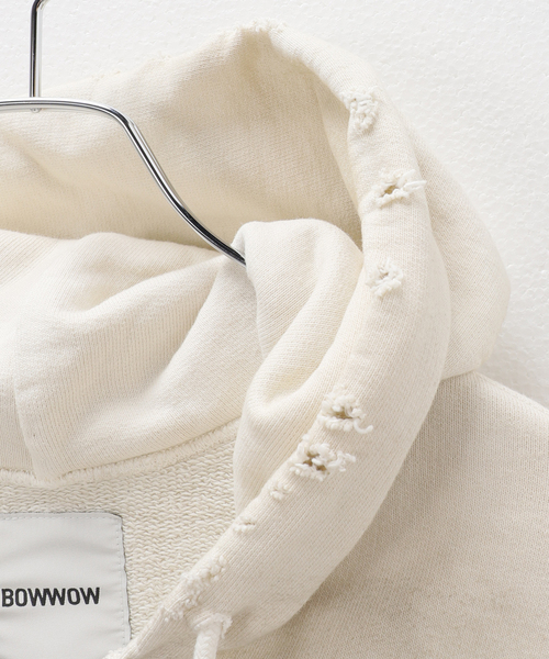 【BOWWOW】パーカー BOW WOW(バウワウ)ZIP HOODIE AGING(ジップフーディー