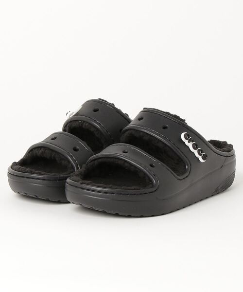 crocs(クロックス)の「クロックス crocs Classic Cozzzy Sandal(サンダル・メンズ・ブラック・22.0cm/23.0cm/26.0cm/25.0cm/24.0cm)」の1枚目の写真