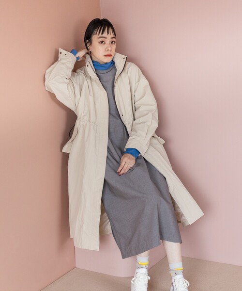 THE SHOP TK （ザ ショップ ティーケー ）の「◆【セレモニー/入卒/ONOFF対応/洗える】ダブルカフスサックワンピース（ワンピース・レディース・グレー/ブラック・12/13/14）」の17枚目の写真