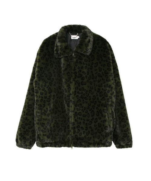 FTW（エフティダブリュー）の「LEOPARD FUR JACKET（ブルゾン）」 - WEAR