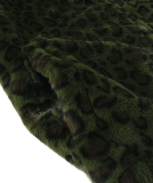 FTW（エフティダブリュー）の「LEOPARD FUR JACKET（ブルゾン）」 - WEAR