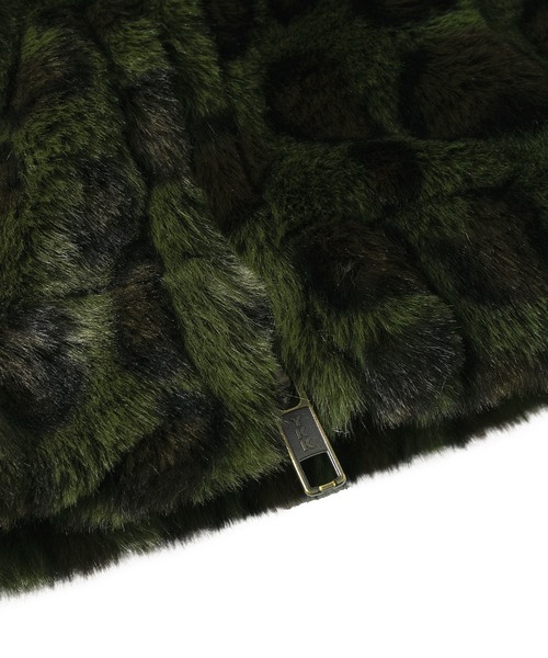 FTW（エフティダブリュー）の「LEOPARD FUR JACKET（ブルゾン）」 - WEAR