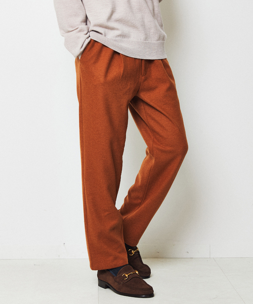 EDIFICE(エディフィス)の「ウールジャージー イージーパンツ(その他パンツ・メンズ・ブラック/ベージュ/レンガ・SMALL/MEDIUM/LARGE)」の3枚目の写真