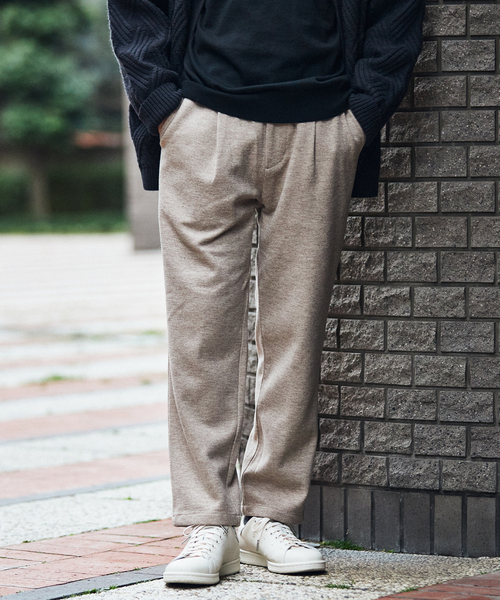 EDIFICE(エディフィス)の「ウールジャージー イージーパンツ(その他パンツ・メンズ・ブラック/ベージュ/レンガ・SMALL/MEDIUM/LARGE)」の6枚目の写真