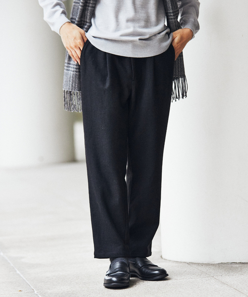 EDIFICE(エディフィス)の「ウールジャージー イージーパンツ(その他パンツ・メンズ・ブラック/ベージュ/レンガ・SMALL/MEDIUM/LARGE)」の9枚目の写真