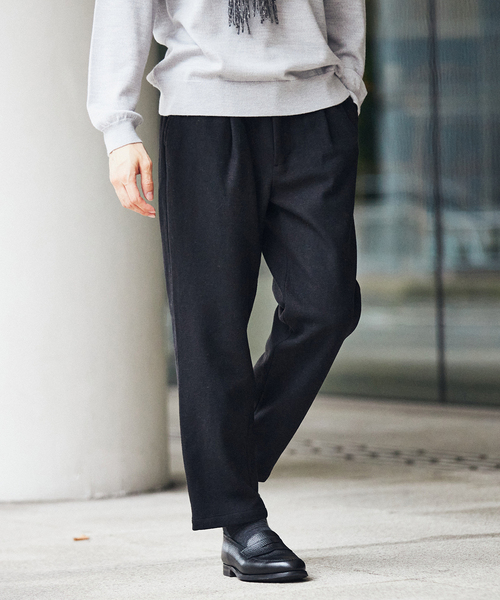 EDIFICE(エディフィス)の「ウールジャージー イージーパンツ(その他パンツ・メンズ・ブラック/ベージュ/レンガ・SMALL/MEDIUM/LARGE)」の10枚目の写真