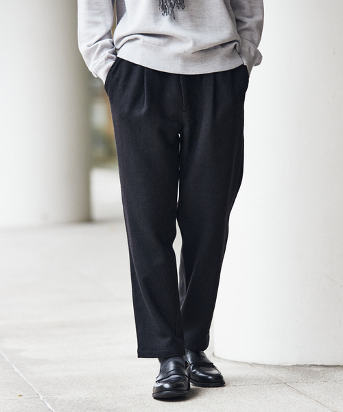 EDIFICE(エディフィス)の「ウールジャージー イージーパンツ(その他パンツ・メンズ・ブラック/ベージュ/レンガ・SMALL/MEDIUM/LARGE)」の11枚目の写真