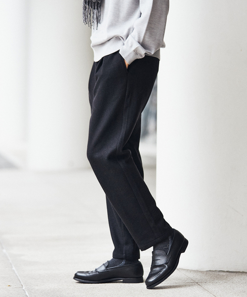 EDIFICE(エディフィス)の「ウールジャージー イージーパンツ(その他パンツ・メンズ・ブラック/ベージュ/レンガ・SMALL/MEDIUM/LARGE)」の12枚目の写真