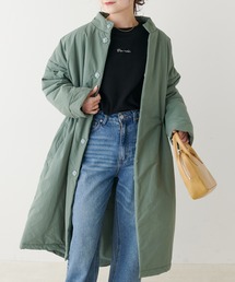 PUAL CE CIN | 【Du noir】スタンドネック中綿ロングコート(ダウンジャケット/コート)