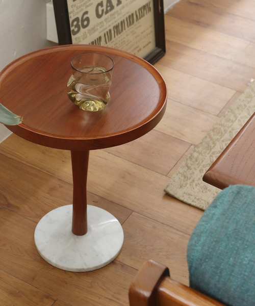 WINDAN SIDE TABLE(MB)ウィンダンサイドテーブル ミディアムブラウン