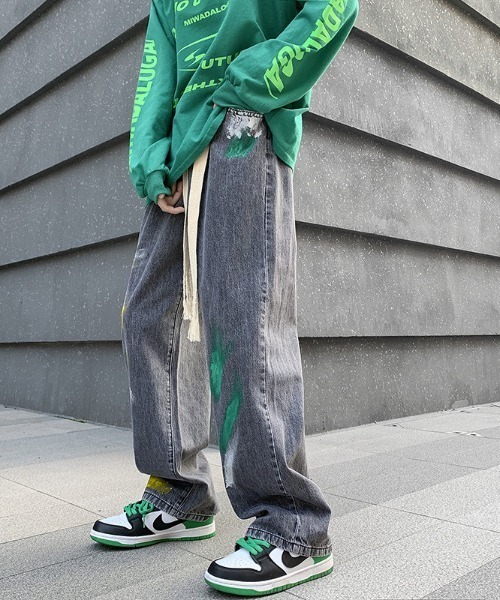 MGV(エムジーヴィー)の「ストリートペイントデニム(デニムパンツ・メンズ・ブルー/ブラック・X-LARGE/LARGE/MEDIUM)」の22枚目の写真