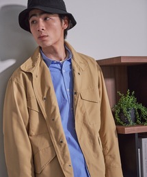 【BLUE STANDARD/ブルースタンダード】M-65 ミリタリーブルゾン 春コート ビッグポケット ドロップショルダー