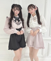 ハイウエストレースアップショートパンツBLACKS ハイウエストレースアップショートパンツ – Darich (ダーリッチ)