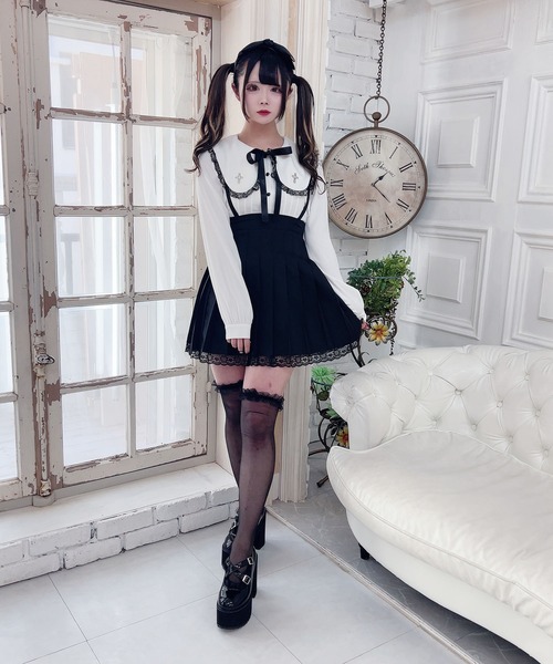 ma✽rs マーズ ブラック レースフレアスカート♡激レア♡美品♡ ma✽rs マーズ ブラック レースフレアスカート♡激レア♡美品