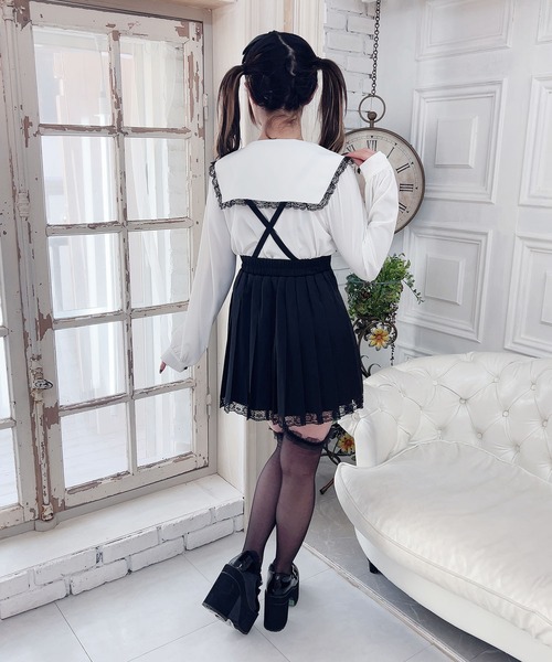 MA*RS（アメーバーマーズ）の「プリーツレーススカート（スカート