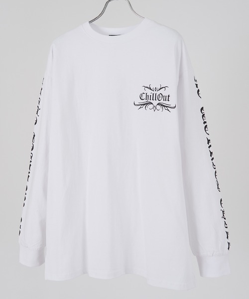 improves（インプローブス）の「グラフィック プリント ロンT（Tシャツ/カットソー・メンズ・ホワイト/ブラック/ホワイト系その他/ブラック系その他・MEDIUM/LARGE）」の20枚目の写真