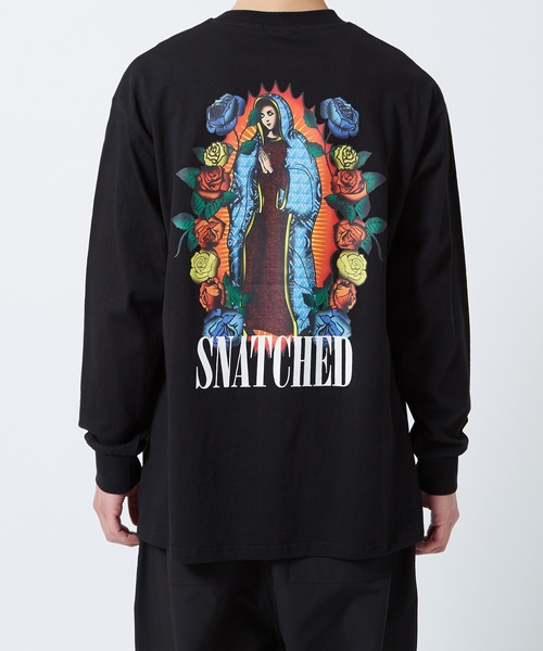 improves（インプローブス）の「グラフィック プリント ロンT（Tシャツ/カットソー・メンズ・ホワイト/ブラック/ホワイト系その他/ブラック系その他・MEDIUM/LARGE）」の6枚目の写真