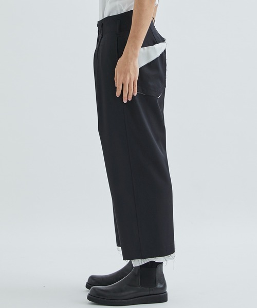 sulvam（サルバム）の「【sulvam/サルバム】Classic pants（スラックス・メンズ・ブラック・SMALL/MEDIUM）」の7枚目の写真