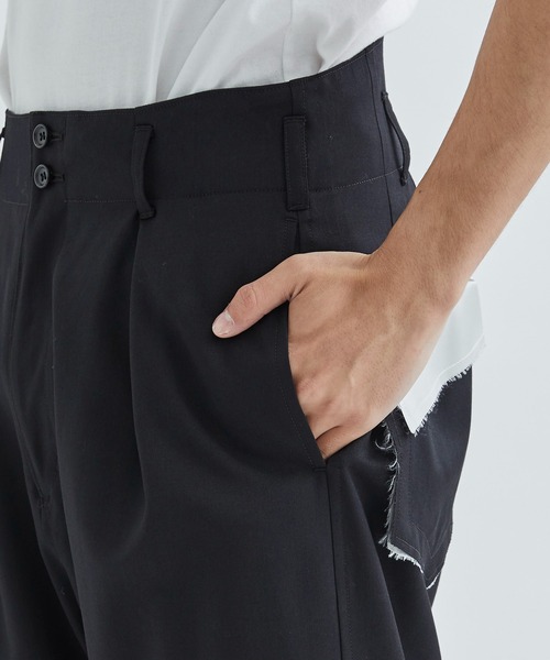sulvam（サルバム）の「【sulvam/サルバム】Classic pants（スラックス・メンズ・ブラック・SMALL/MEDIUM）」の8枚目の写真