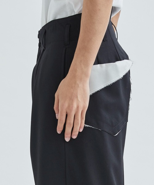 sulvam（サルバム）の「【sulvam/サルバム】Classic pants（スラックス・メンズ・ブラック・SMALL/MEDIUM）」の5枚目の写真