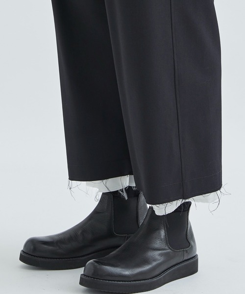 sulvam（サルバム）の「【sulvam/サルバム】Classic pants（スラックス・メンズ・ブラック・SMALL/MEDIUM）」の3枚目の写真