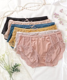 Lace Ladies（レースレディース）の「6枚セット サテンレースショーツ（ショーツ・レディース）」