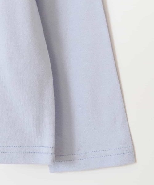 a.v.v（アーヴェヴェ）の「[160]ロゴアソートロンT（Tシャツ/カットソー・キッズ・ホワイト/ライトブルー/ネイビー・160）」の8枚目の写真