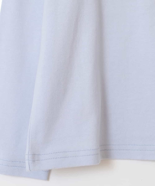 a.v.v（アーヴェヴェ）の「[160]ロゴアソートロンT（Tシャツ/カットソー・キッズ・ホワイト/ライトブルー/ネイビー・160）」の9枚目の写真