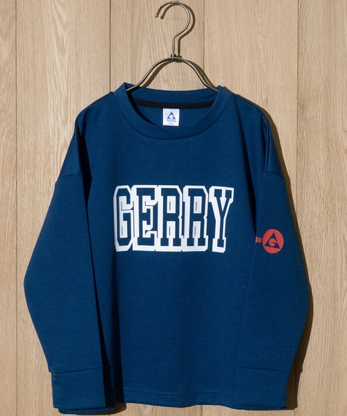 GERRY(ジェリー)の「【30】〔GERRY/ジェリー〕ストレッチダンボールクルーネックスウェット(スウェット・キッズ・ブラック/グレー系その他/ブルー/ブラック系その他/ダークグレー/ブルー系その他・130/150/160/140)」の6枚目の写真