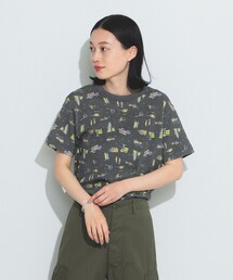 BEAMS BOY | BEAMS BOY / キャンプ プリント サーマル ショートスリーブ Tシャツ(Tシャツ/カットソー)