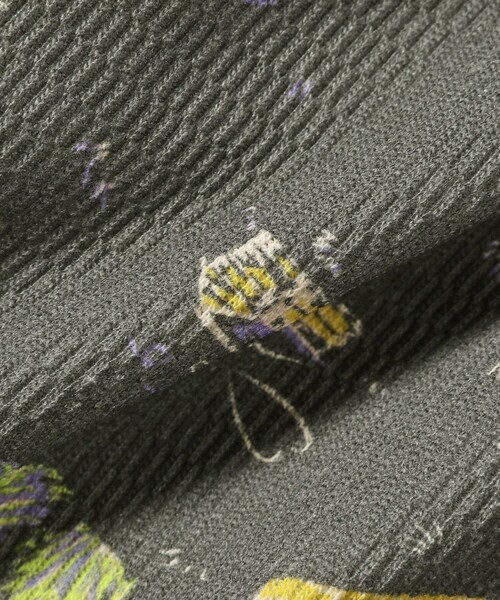 BEAMS BOY（ビームスボーイ）の「BEAMS BOY / キャンプ プリント サーマル ショートスリーブ Tシャツ（Tシャツ/カットソー・レディース・ベージュ/チャコールグレー・ONE SIZE）」の22枚目の写真