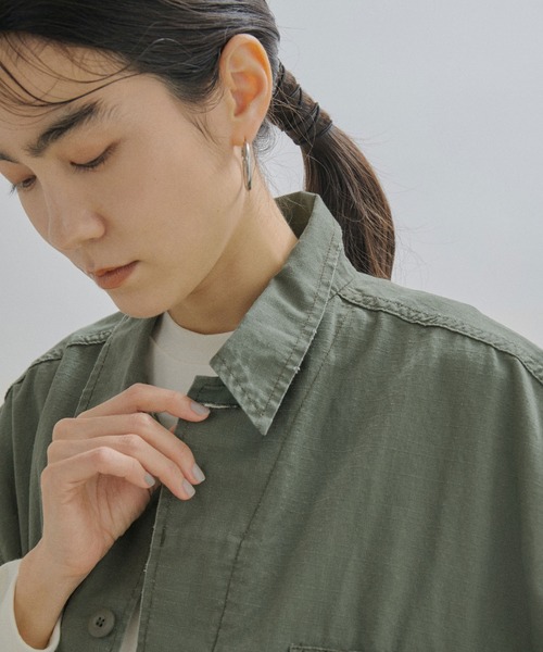ROTHCO（ロスコ）の「[ご好評につき新色追加＆再入荷決定！]【ROTHCO】BDU NO SLEEVE SHIRTS/ワークベスト（ベスト・レディース・モスグリーン/ブラック系その他・FREE）」の10枚目の写真