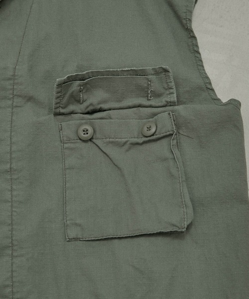 ROTHCO（ロスコ）の「[ご好評につき新色追加＆再入荷決定！]【ROTHCO】BDU NO SLEEVE SHIRTS/ワークベスト（ベスト・レディース・モスグリーン/ブラック系その他・FREE）」の21枚目の写真