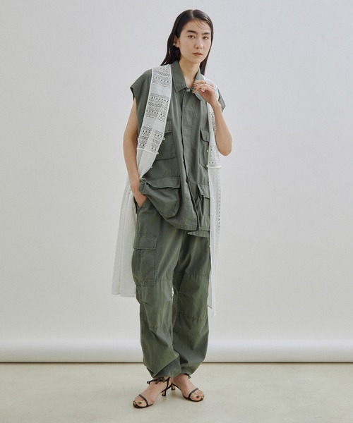ROTHCO（ロスコ）の「[ご好評につき新色追加＆再入荷決定！]【ROTHCO】BDU NO SLEEVE SHIRTS/ワークベスト（ベスト・レディース・モスグリーン/ブラック系その他・FREE）」の22枚目の写真